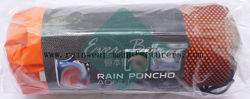 NFCH EVA extra long rain poncho packing pouch